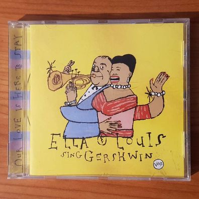 ELLA & LOUIS sing gershwin UML Germany EX/EX (CD Album, Jazz, Verve)