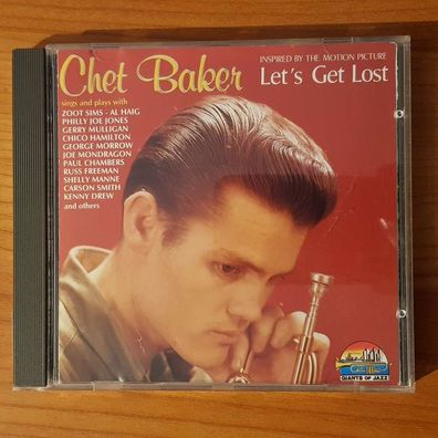 CHET BAKER let's get lost LOR DISC EEC EX/VG+ (CD Album, Jazz, Giants Of Jazz)