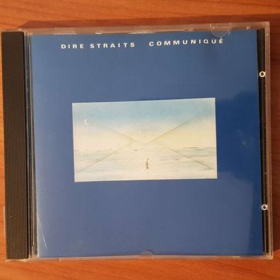 DIRE Straits communique FULL SILVER Polygram WGER VG+/VG+ (CD Album, Pop)