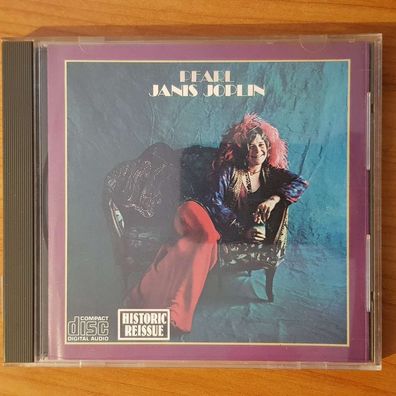 JANIS JOPLIN pearl CSR JAPAN EX/VG+ (CD Album, Pop, CBS)