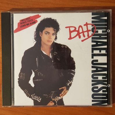 Michael Jackson bad CH VG+/VG+ (CD Album, Pop, Epic)