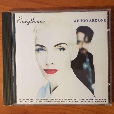 Eurythmics we too are one FULL SILVER PDO WGER VG/VG+ (CD Album, Pop, RCA)