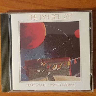 HENRY WOLFF & NANCY Hennings tibetan bells ii VG+/VG+ (CD Album, World Music)