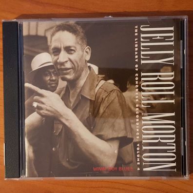 JELLY ROLL MORTON winin' boy blues USA EX/EX (CD Album, Blues, Rounder)