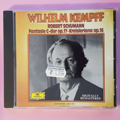 Wilhelm KEMPFF r schumann fantasie / kreisleriana UML Germany EX/EX (CD Album)