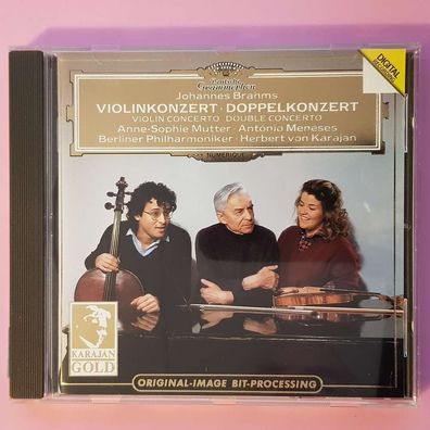 Herbert VON Karajan brahms violinkonzert doppelkonzert FULL SILVER PMDC EX/EX