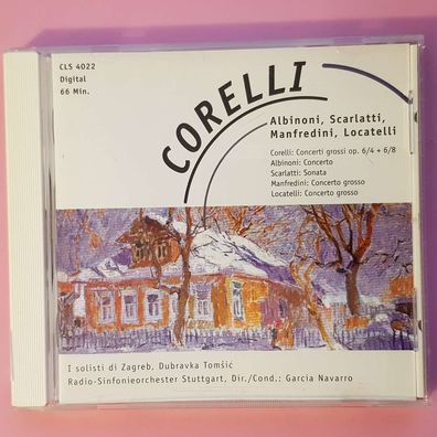 Various corelli albinoni scarlatti manfredini locatelli NM/EX (CD Album)
