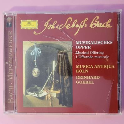 MUSICA Antiqua KÖLN js bach musikalisches opfer EX/EX (CD Album, Klassik, DG)