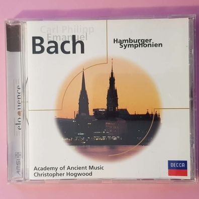 Christopher Hogwood cpe bach hamburger symphonien UML Germany NM/EX (CD Album)