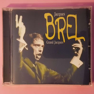 Jacques BREL grand jacques EX/EX (CD Album, Chansons, The Intense)