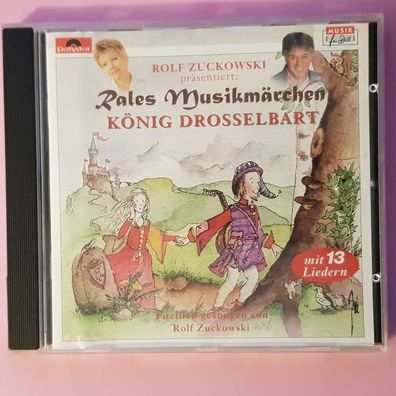 ROLF Zuckowski rales musikmärchen könig drosselbart EX/EX (CD Album, Schlager)
