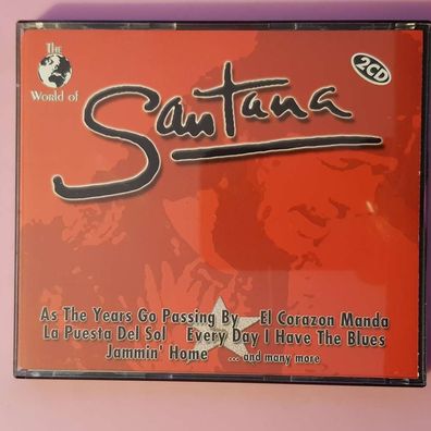 Santana the world of santana MULTI MEDIA Masters CH EX/EX (2CD, Pop, ZYX)