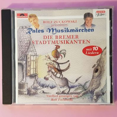 ROLF Zuckowski rales musikmärchen bremer stadtmusikanten EX/EX (CD Album)