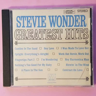 STEVIE WONDER greatest hits UML Germany NM/EX (CD Album, Funk, Motown)
