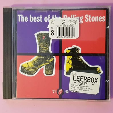 TEH Rolling STONES jump back Holland VG+/EX (CD Album, Pop, Virgin)