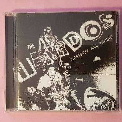 THE Weirdos destroy all music EX/EX (CD Album, Hard, Bomp!)