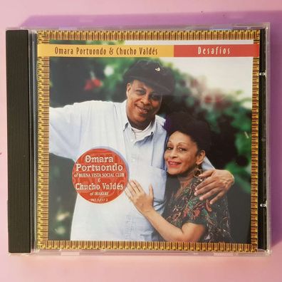 OMARA Portuondo & CHUCHO VALDES desafios VG+/EX (CD Album, Latin, Intuition)