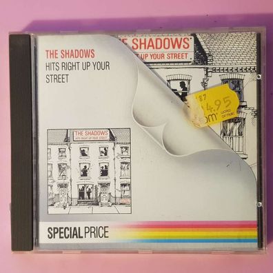 THE Shadows hits right up your street FULL SILVER WGER VG/EX (CD Album, Pop)