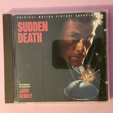 JOHN DEBNEY sudden death P+O Germany VG+/EX (CD Album, Soundtrack)