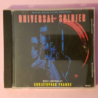 Christopher FRANKE universal soldier P+O Germany VG+/EX (CD Album, Soundtrack)