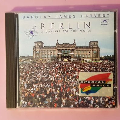 Barclay JAMES Harvest berlin a concert for the people PMDC FRANCE VG+/EX