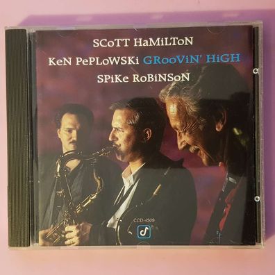 SCOTT Hamilton KEN Peplowski SPIKE Robinson groovin' high Interpress VG+/EX