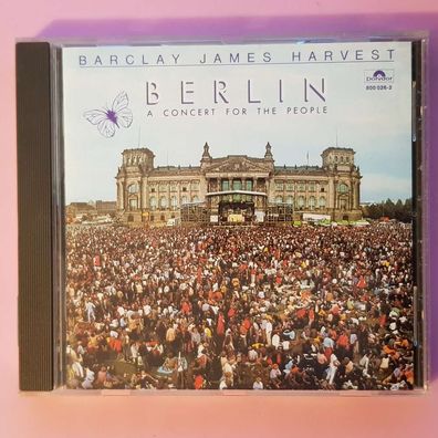 Barclay JAMES Harvest berlin (concert for people) PMDC FRANCE EX/EX (CD Album)