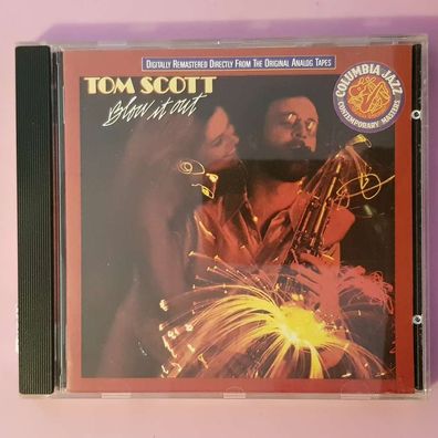 TOM SCOTT blow it out DADC Austria VG+/EX (CD Album, Jazz, Ode)