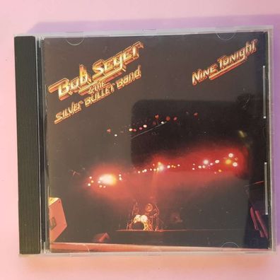 BOB SEGER & THE SILVER BULLET BAND nine tonight Capitol JAX USA EX/EX (CD Album)