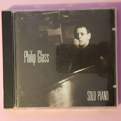 PHILIP GLASS solo piano Austria EX/VG+ (CD Album, Pop, CBS)