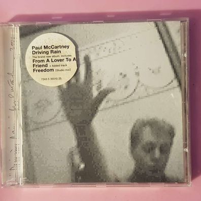 PAUL Mccartney driving rain EMI UDEN EU EX/EX (CD Album, Pop, Parlophone)