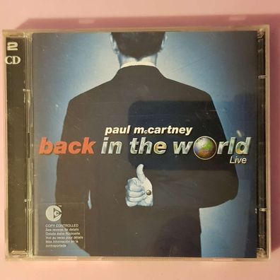 PAUL Mccartney back in the world (live) EMI UDEN EU EX/EX (2CD, Pop, Capitol)