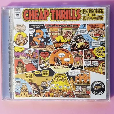 BIG Brother & THE Holding Company cheap thrills SMM Austria EX/EX (CD Album)