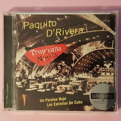 Paquito D'RIVERA tropicana nights DADC EX/EX (CD Album, Jazz, Chesky)