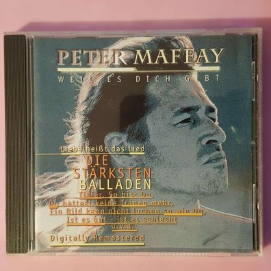 PETER MAFFAY weil es dich gibt Germany EX/EX (CD Album, Pop, BMG Ariola)