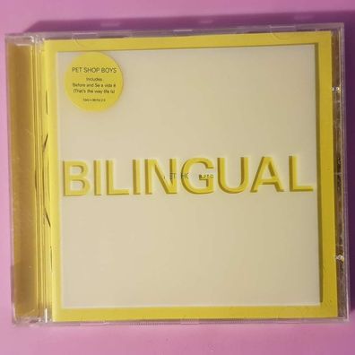 PET SHOP BOYS bilingual Holland VG+/EX (CD Album, Pop, Parlophone)