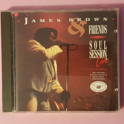 JAMES BROWN and friends soul session live Sonopress EX/VG+ (CD Album, Funk)