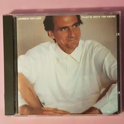JAMES TAYLOR that's why i'm here JAPAN EX/EX (CD Album, Pop, CBS)