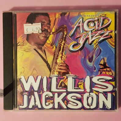 WILLIS Jackson legends of acid jazz ZYX Mastering Germany VG+/VG+ (CD Album)