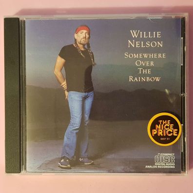 WILLIE NELSON somewhere over the rainbow EX/EX (CD Album, Country, Columbia)