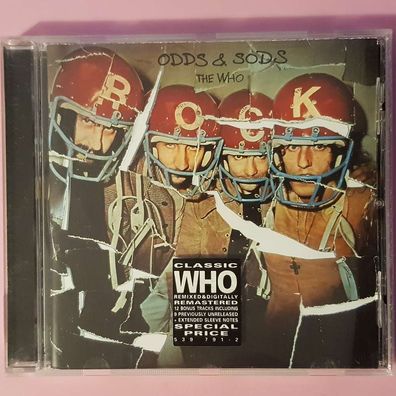 THE WHO odds & sods FULL SILVER UML Germany EX/EX (CD Album, Pop, Polydor)