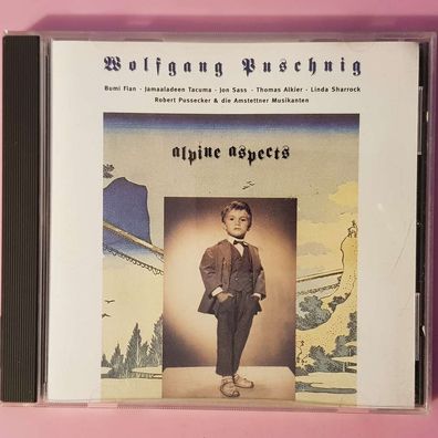 Wolfgang Puschnig alpine aspects VG+/VG+ (CD Album, Jazz, Amadeo)