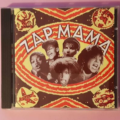 ZAP MAMA zap mama DADC Austria VG+/EX (CD Album, Jazz, CramWorld)