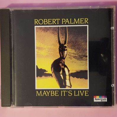 ROBERT PALMER maybe it's live PMDC Germany EX/EX (CD Album, Pop, Spectrum)