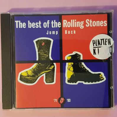 THE Rolling STONES jump back Holland EX/EX (CD Album, Pop, Virgin)