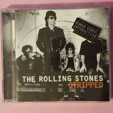 THE Rolling STONES stripped EMI Swindon Holland VG+/EX (CD Album, Pop, Virgin)