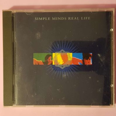 SIMPLE MINDS real life Sonopress VG+/VG+ (CD Album, Pop, Virgin)