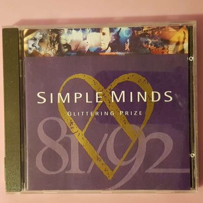 SIMPLE MINDS glittering prize DADC Austria EX/EX (CD Album, Pop, Virgin)