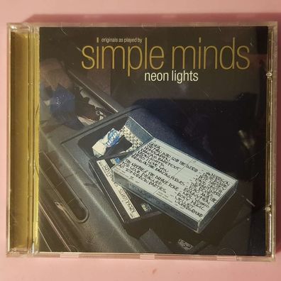 SIMPLE MINDS neon lights Optimal Germany EX/VG+ (CD Album, Pop, Eagle)