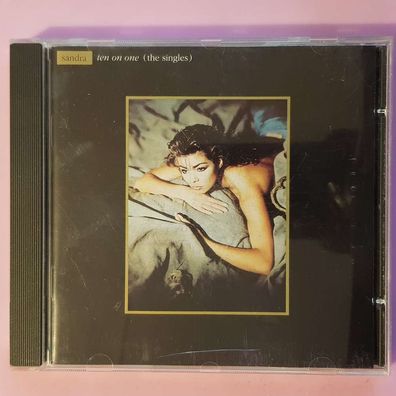 SANDRA 10 on one (the singles) Holland EX/EX (CD Album, Pop, Virgin)